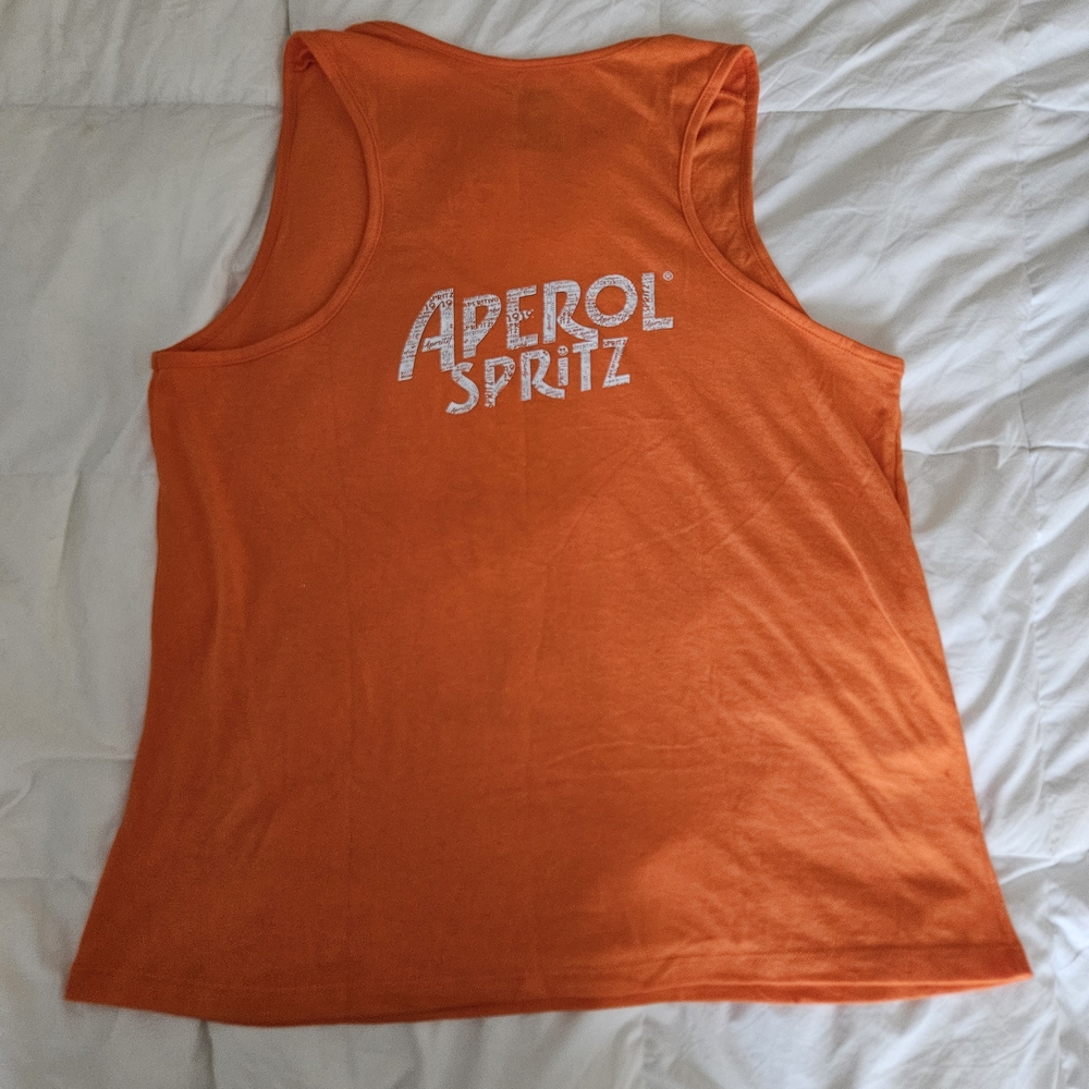 Aperol Spirtz Orange Tank Top